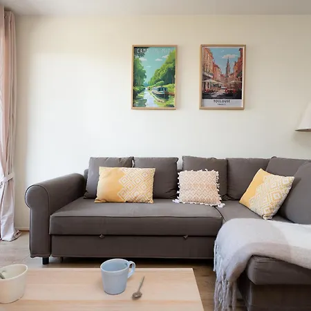 Апартаменты Climatise Canal Du Midi - - Parking Prive - 10 Min Jardin Des Plantes *