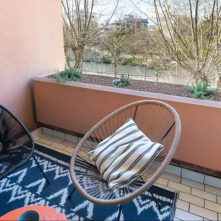 Climatise Canal Du Midi - - Parking Prive - 10 Min Jardin Des Plantes Апартаменты *